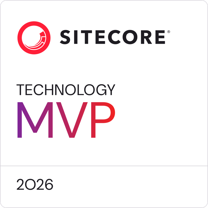 Sitecore Technology MVP 2026