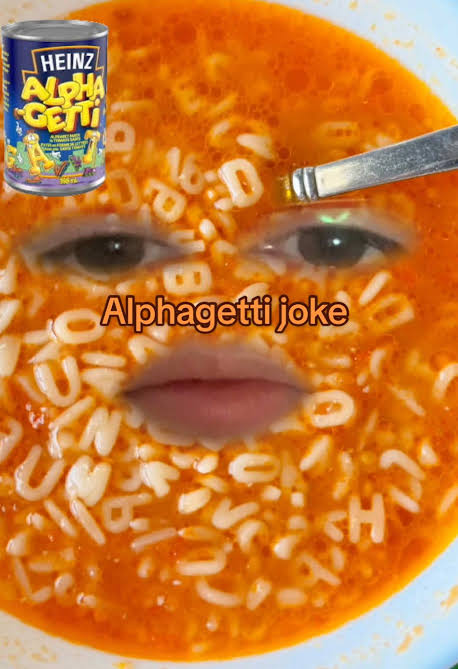 Alphagetti joke