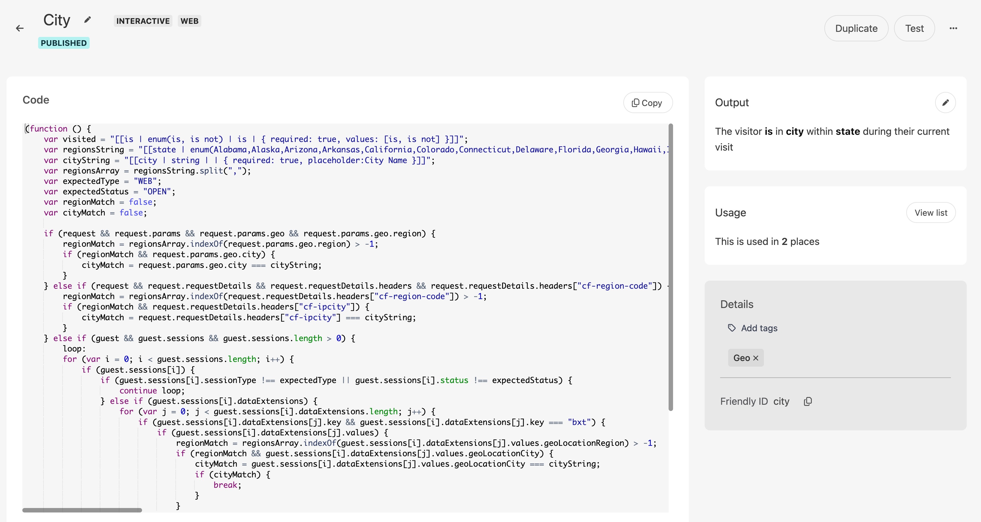 Personalize Custom City Condition 2