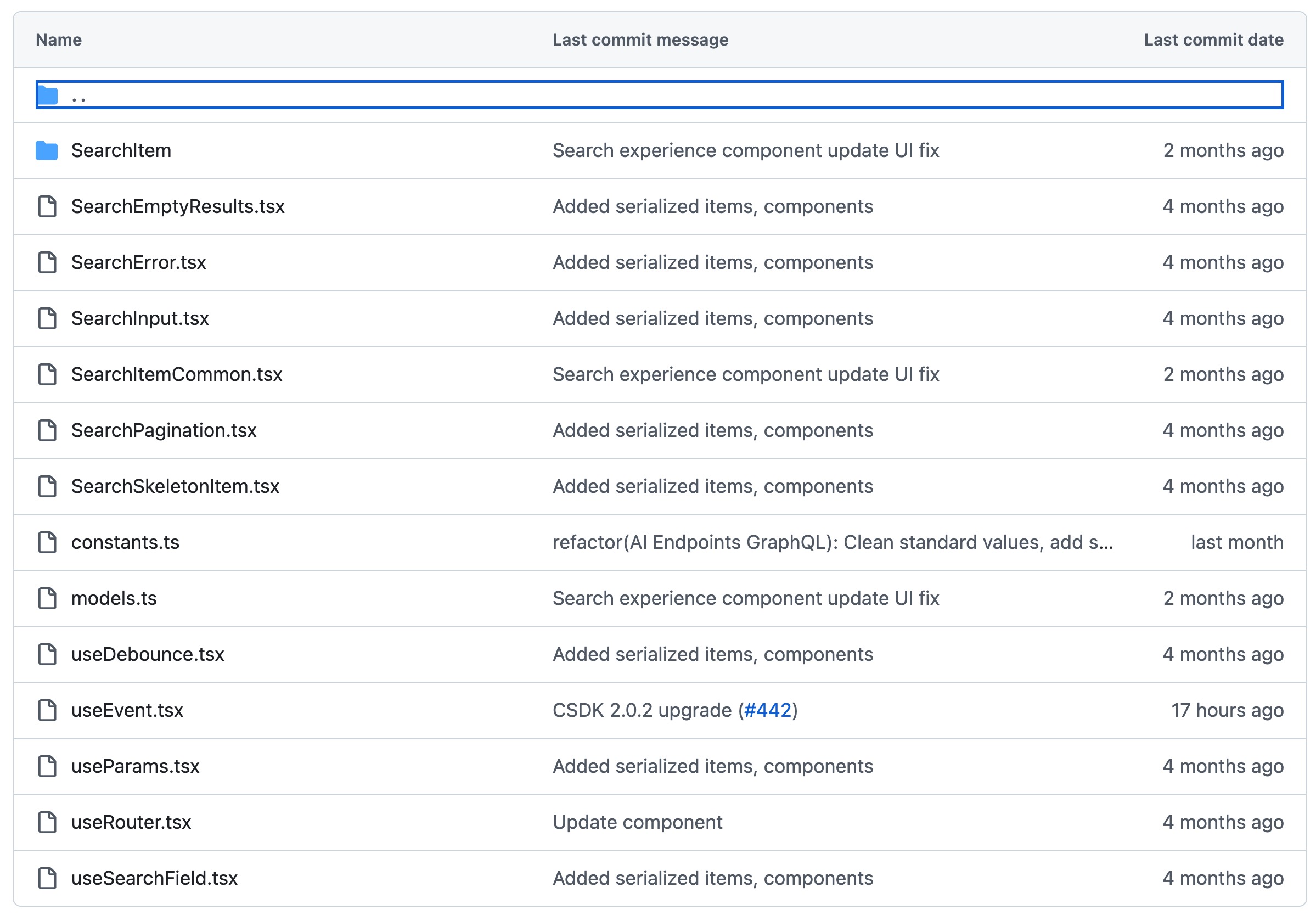 Search Experiences Starter Kit Components