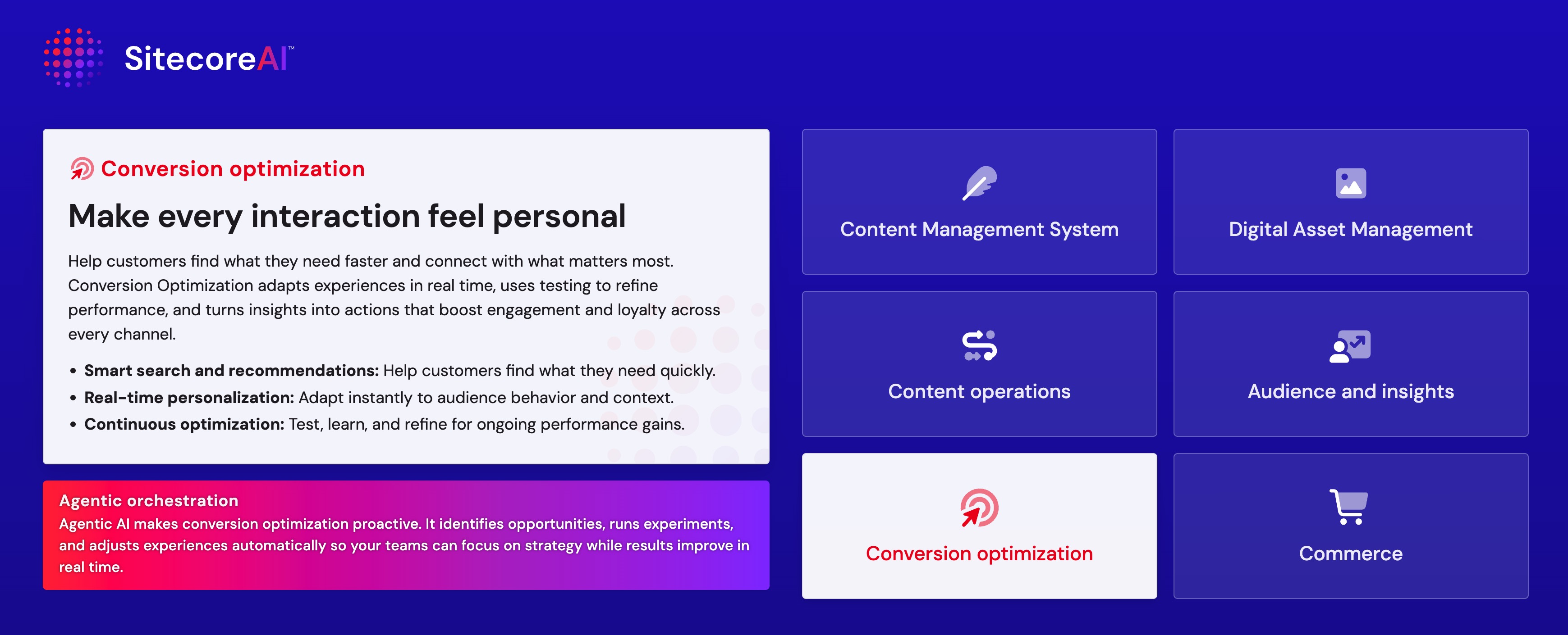 Sitecore Search Conversion Optimization